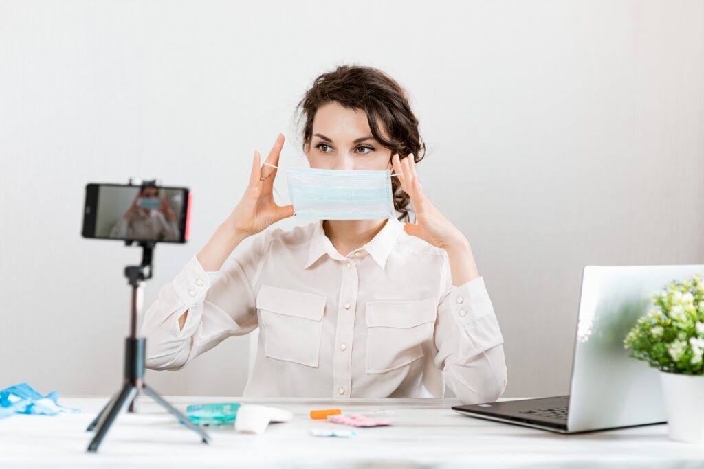 main bigstock-Influencer-Girl-Blogger-In-Med-349276558 Should cities pay influencers to help stop the spread of COVID-19? The question is not just about money. It’s also about getting the word out to people who need to hear it. (timofeev/ Big Stock Photo)