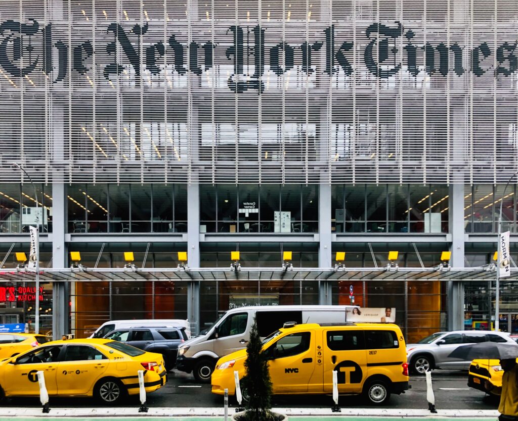 new_york_times_building_generic_marco_lenti_unsplash_060720 New York Times building