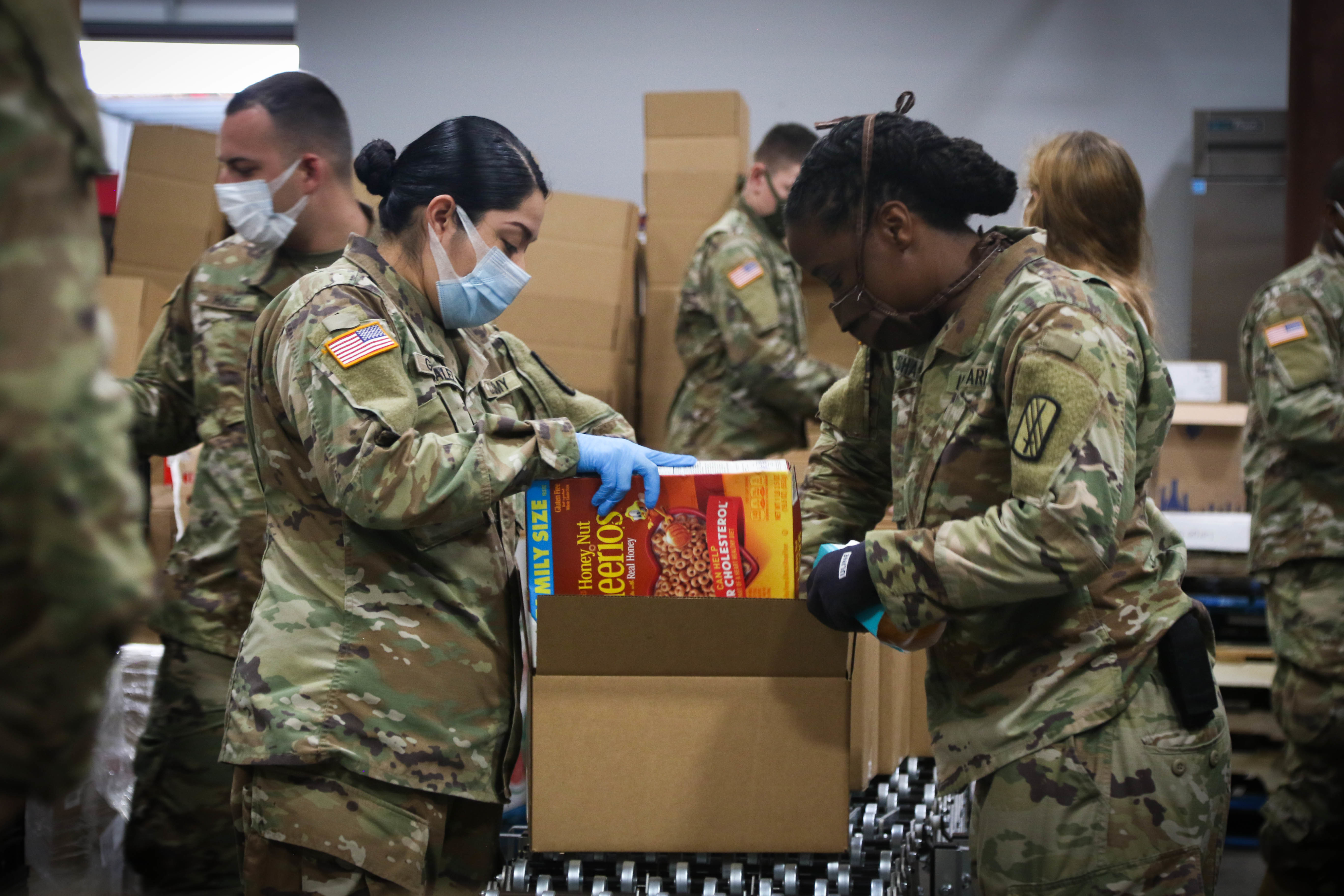 North Carolina Army National Guard help supports COVID-19 relief efforts