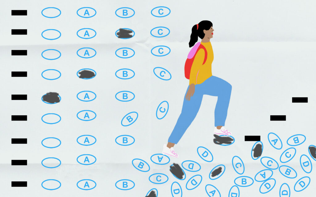 Is this the end for college entrance exams? (Franziska Barczyk for NPR)