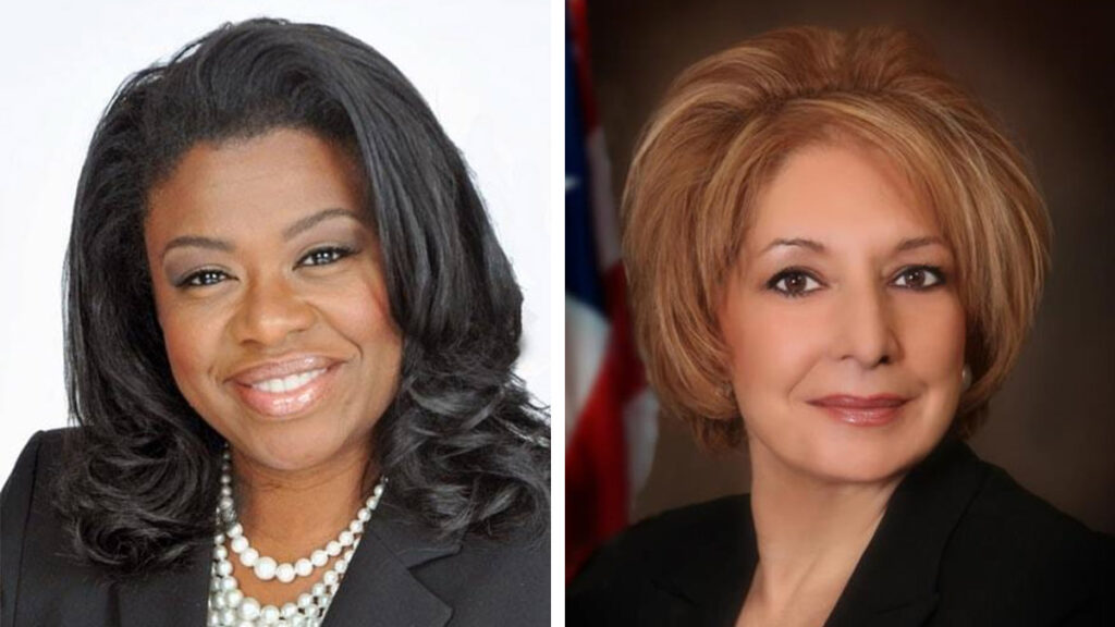 185th Pa. House District candidate Regina Young; current state Rep. Maria Donatucci YOUNG CAMPAIGN; DONATUCCI LEGISLATIVE WEBSITE