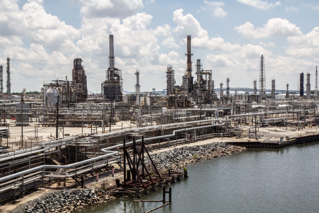 The former PES refinery site in South Philadelphia. (Kimberly Paynter/WHYY) The former PES refinery site in South Philadelphia. (Kimberly Paynter/WHYY)