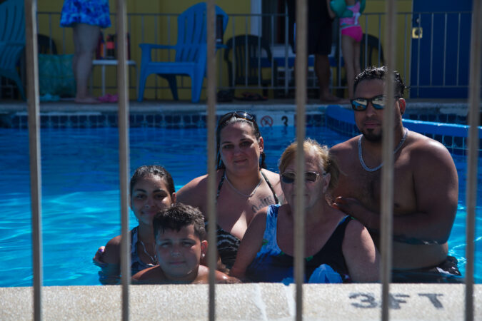 Linda Tirado and her family
