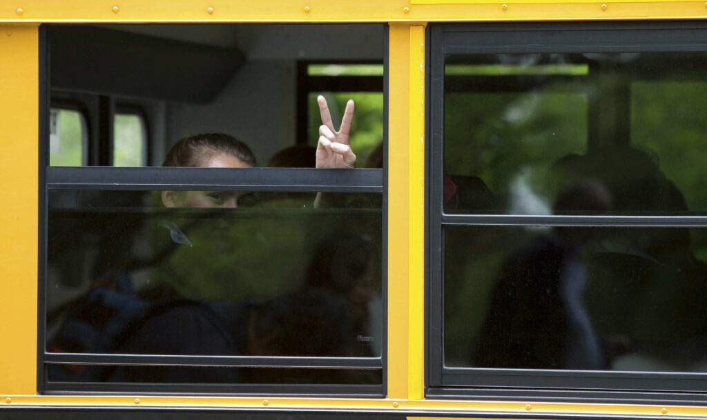 Delaware parents will have to wait until August to learn how the state plans to restart schools. (AP Photo/Suchat Pederson)
