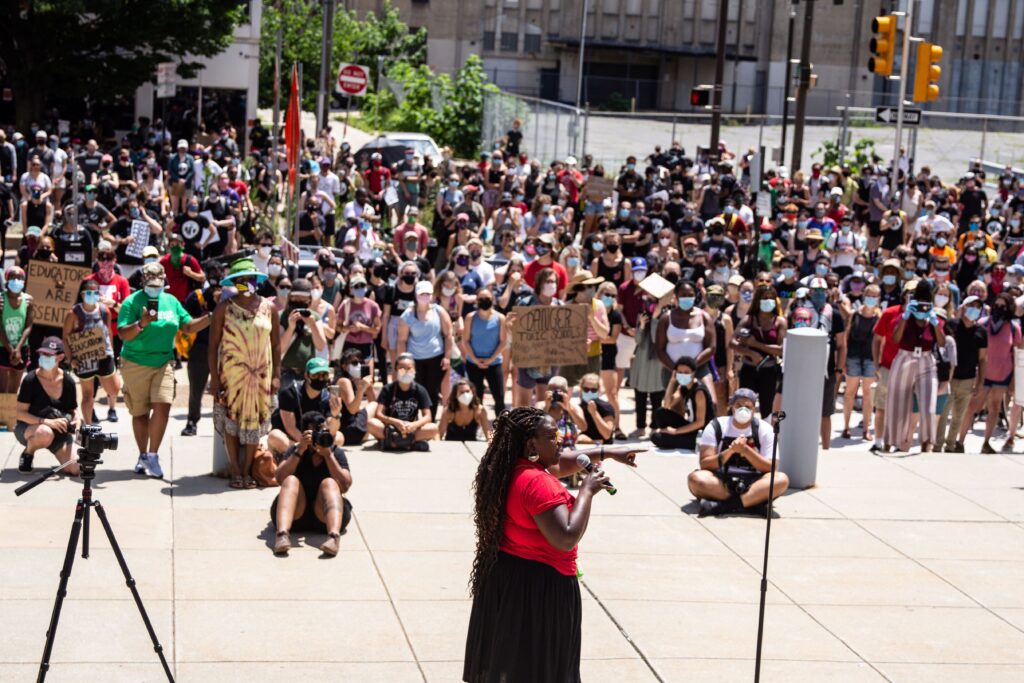 educators_students_for_black_lives_march_KP_071220_09 Councilmember Kendra Brooks