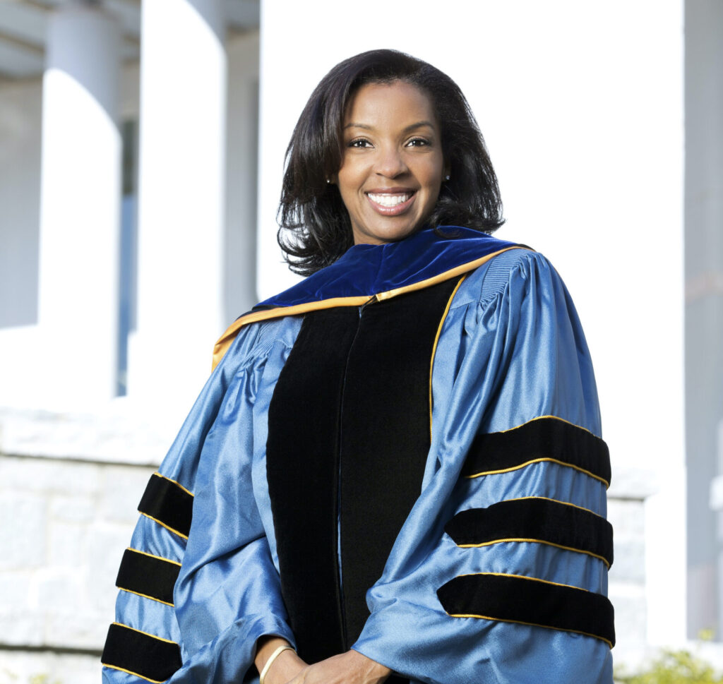 Erika James was named as Wharton School of Business at the University of Pennsylvania's  15th dean in February and officially started the job earlier this month. She is the first woman and person of color in the position. (Emory University)