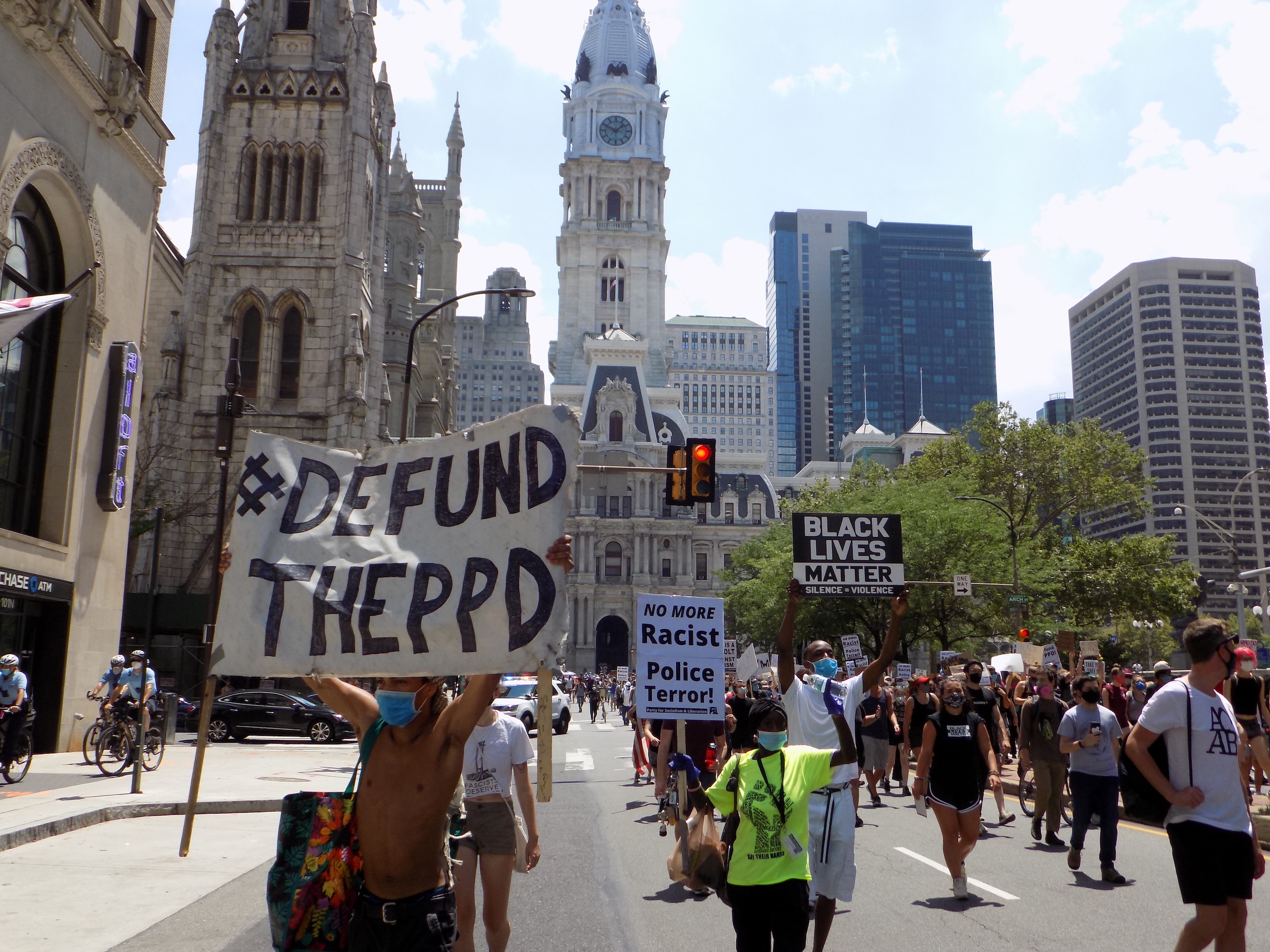 The People Have the Right to Protest Racism Rally and March