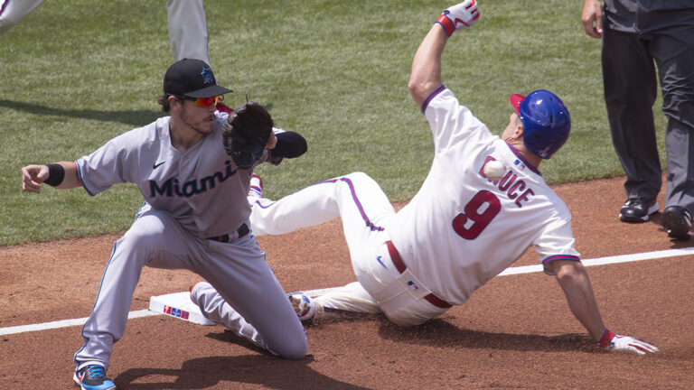Miami Marlins v Philadelphia Phillies