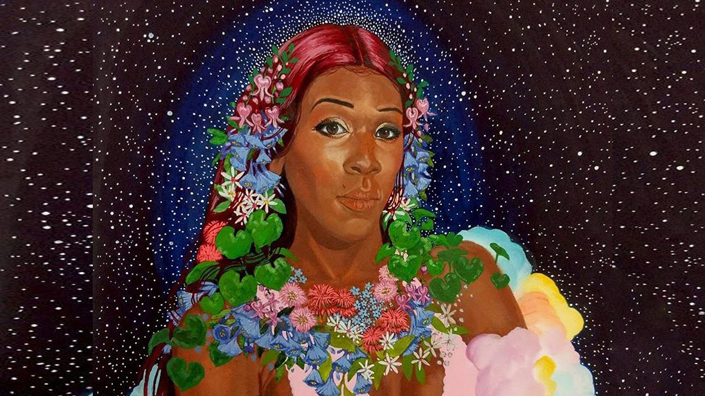 Illustration of Dominique Rem'mie Fells by Shannon D. Taylor (Instagram / @MXABDUALITY)