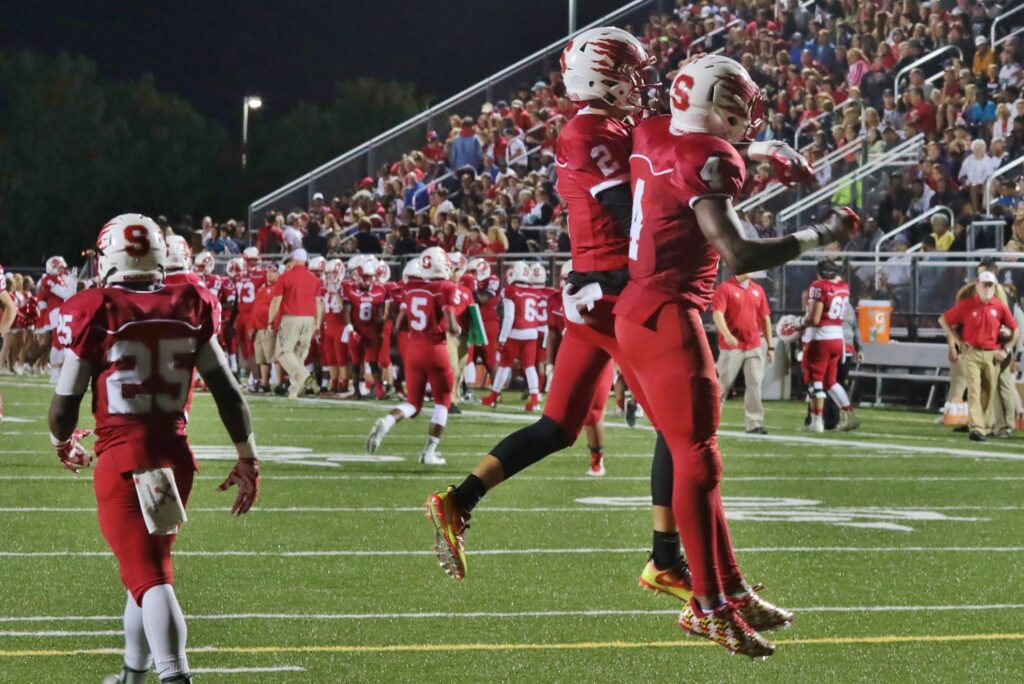 2016 reg season game home Football and other fall scholastic sports are canceled for now in Delaware. (Smyrna High School)