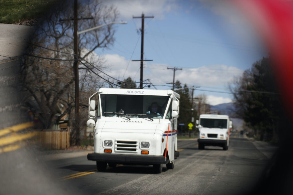 United States Post Office delivery trucks United States Post Office delivery trucks