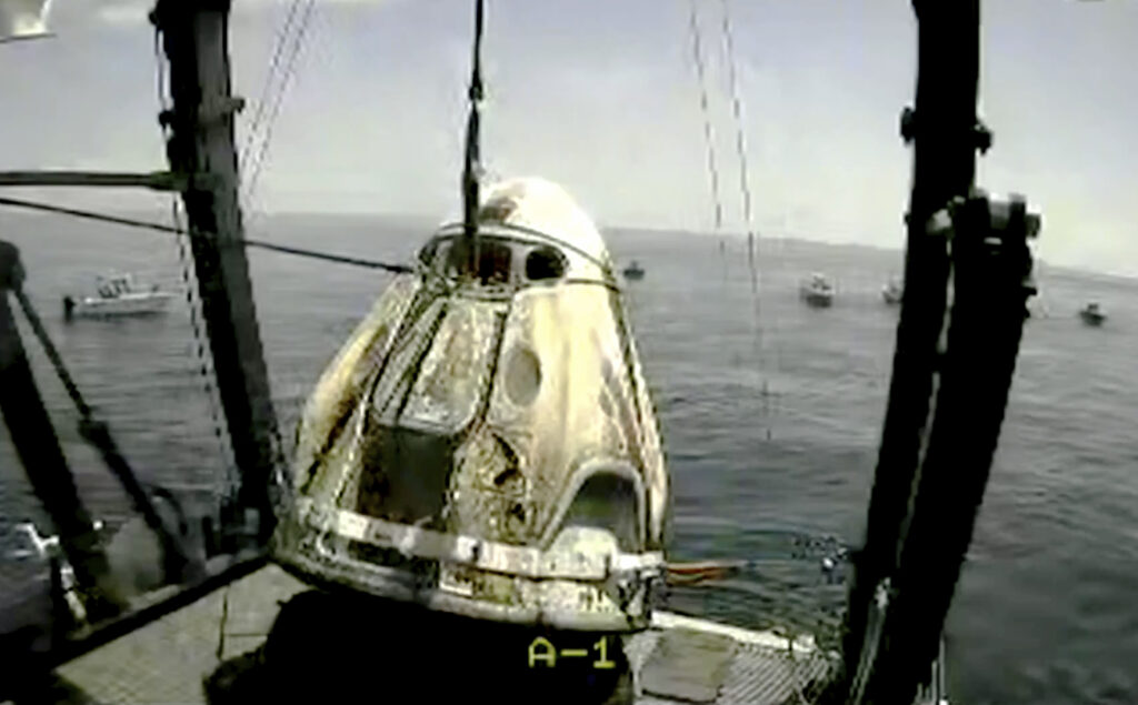 SpaceX Astronauts Return SpaceX Astronauts Return