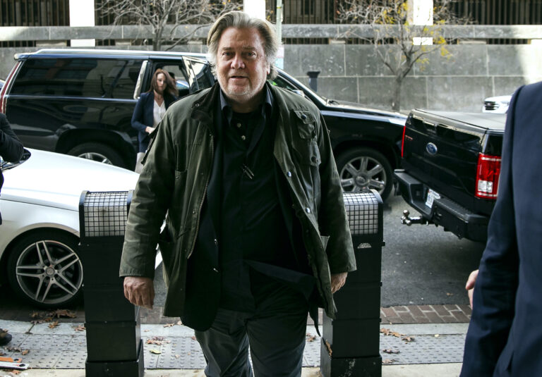 Former White House strategist Steve Bannon
