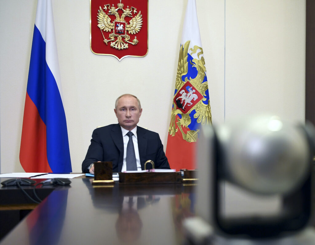 Virus Outbreak Russia Vaccine Russian President Vladimir Putin