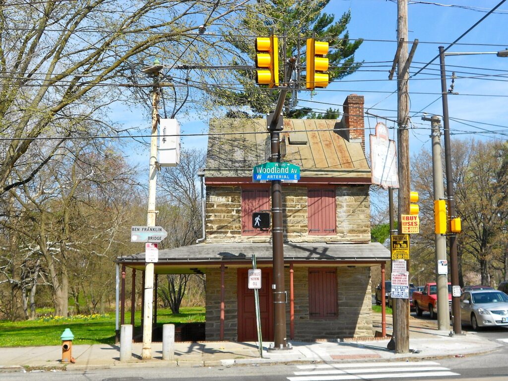 Blue_Bell_Tavern_Cobbs_Creek_2015a Blue Bell Inn, Darby, Pa. (Courtesy of the Library Company)