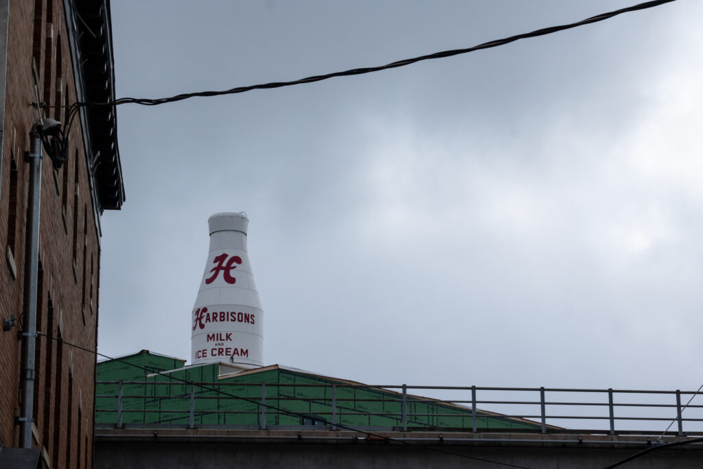 Harbison6_Gervasi-2v2 The recently renovated Harbison's Dairy bottle in Kensington