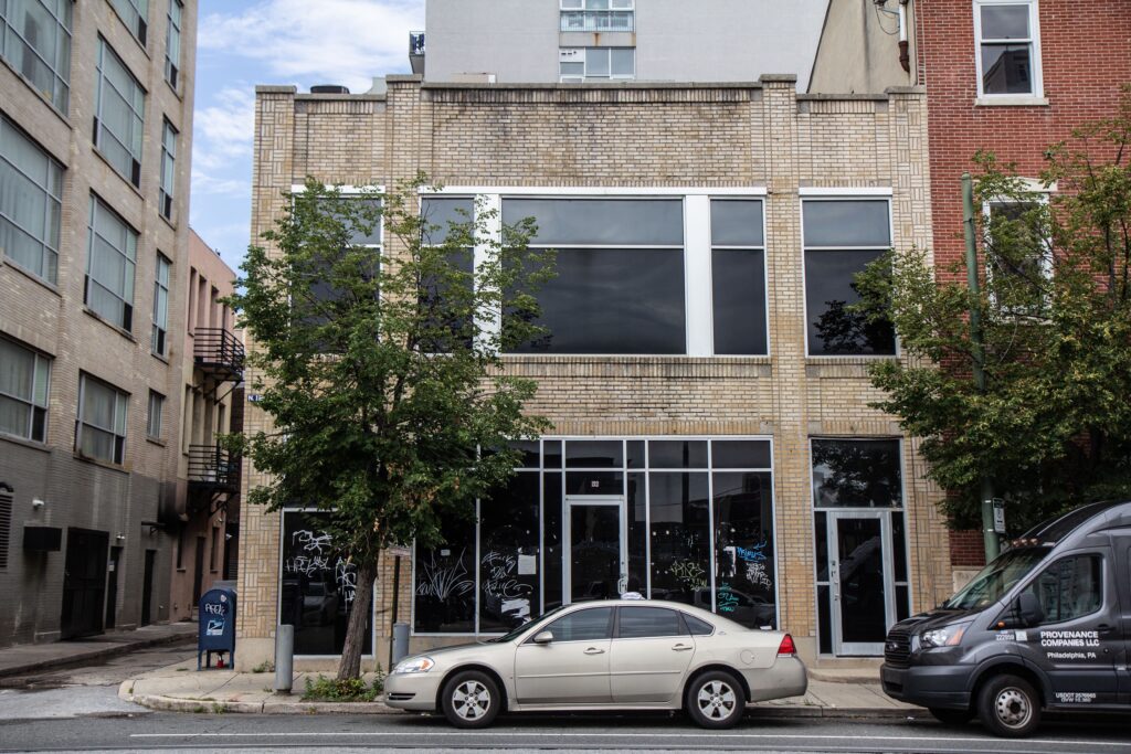 The former Sigma Sound building on North 12th Street. (Kimberly Paynter/WHYY) The former Sigma Sound Studio building on North 12th Street. (Kimberly Paynter/WHYY)