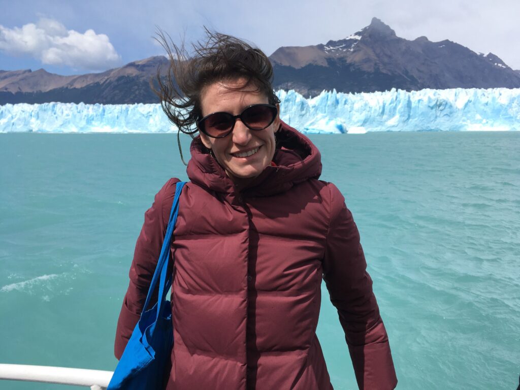 Image from iOS (117) Melissa Mazur is pictured in Patagonia