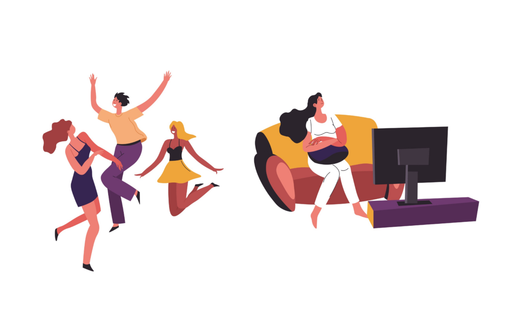 Psychologists have a name for that sense of being different when we’re with different groups of friends: our social selves. (Sonulkaster / Big Stock Photo)