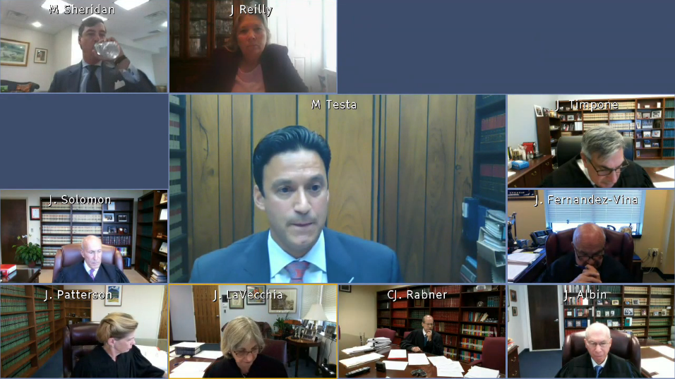 Screen Shot 2020-08-05 at 10.17.09 AM
The N.J. GOP sued to block a plan allowing the Murphy administration to borrow up to $9.9 billion in response to COVID-19-related revenue shortfalls. (Screenshot via Zoom)