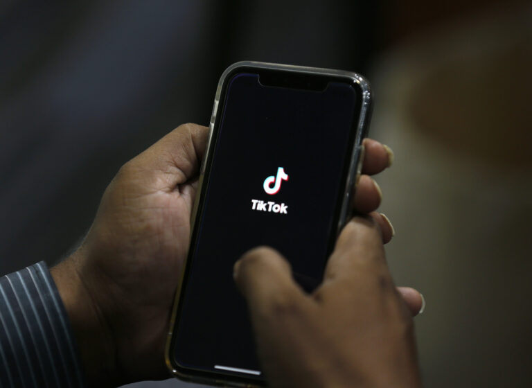 Icon for the smartphone app TikTok. (Anjum Naveed/AP Photo)
