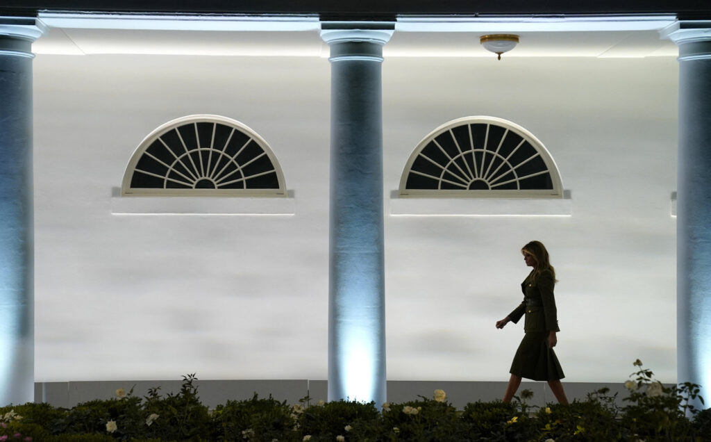 First lady Melania Trump