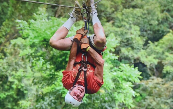 Avram Woidislawsky is pictured in Costa Rica in February 2020 during Envision Festival