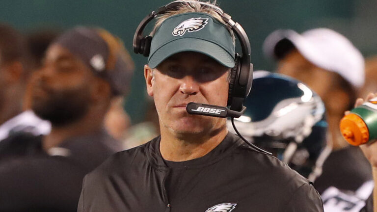 Philadelphia Eagles head coach Doug Pederson