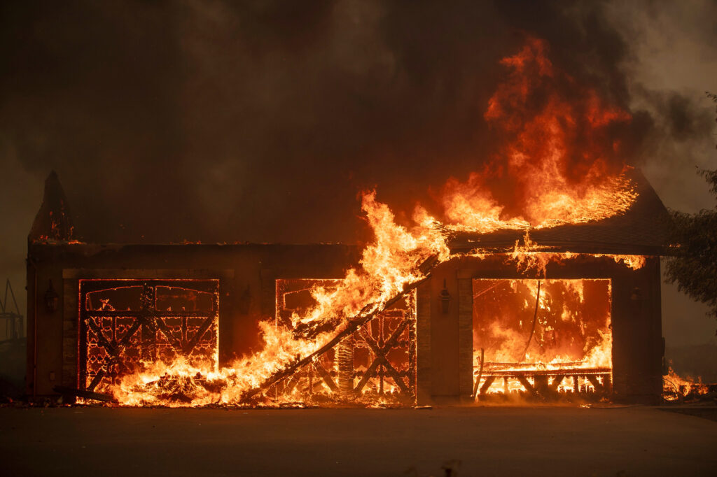 The five largest fires in California history have occurred since 2003, a sign that climate change is making extreme wildfires more frequent. The five largest fires in California history have occurred since 2003, a sign that climate change is making extreme wildfires more frequent. (Josh Edelson/AFP via Getty Images)