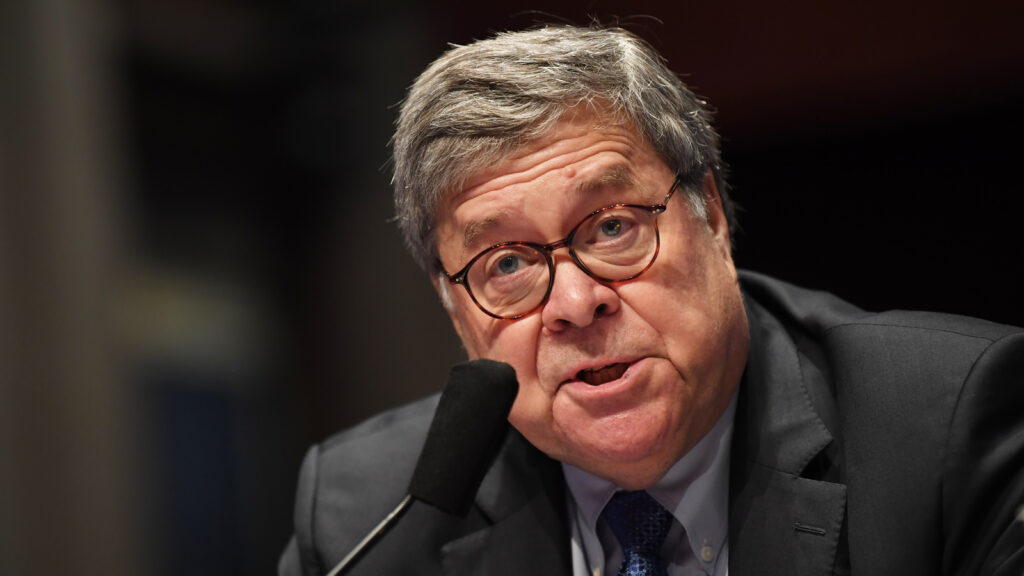 Attorney General William Barr appears before the House Judiciary Committee on July 28. Attorney General William Barr appears before the House Judiciary Committee on July 28. (Matt McClain/Pool/Getty Images)