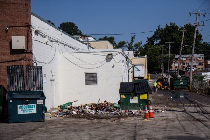Tropical Storm Isaias aftermath in Upper Darby