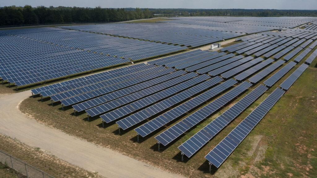 solar_power_farm_AP_081720 Solar-powered farm