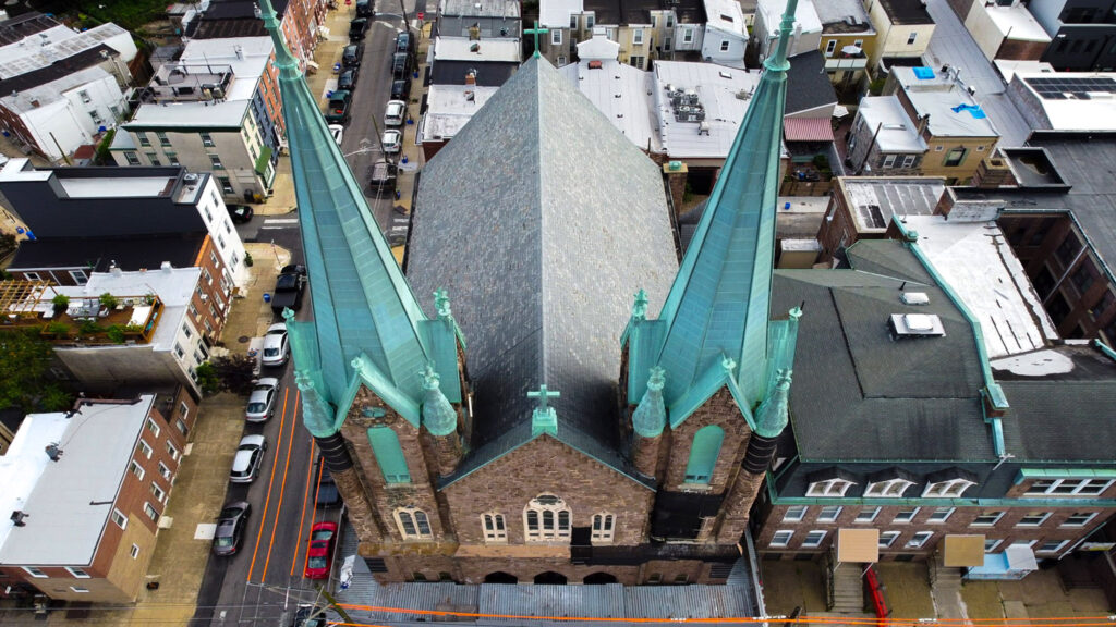 st_laurentius_church_fishtown_mark_henniger_081620 St. Laurentius Church spires