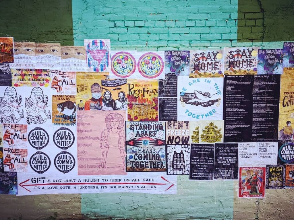 village of arts and humanities wall Artwork from Village of Arts and Humanities