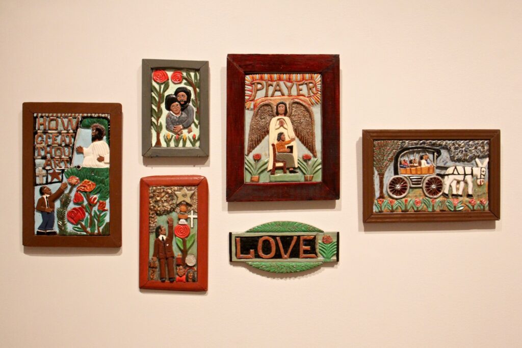 Elijah Pierce at the Barnes