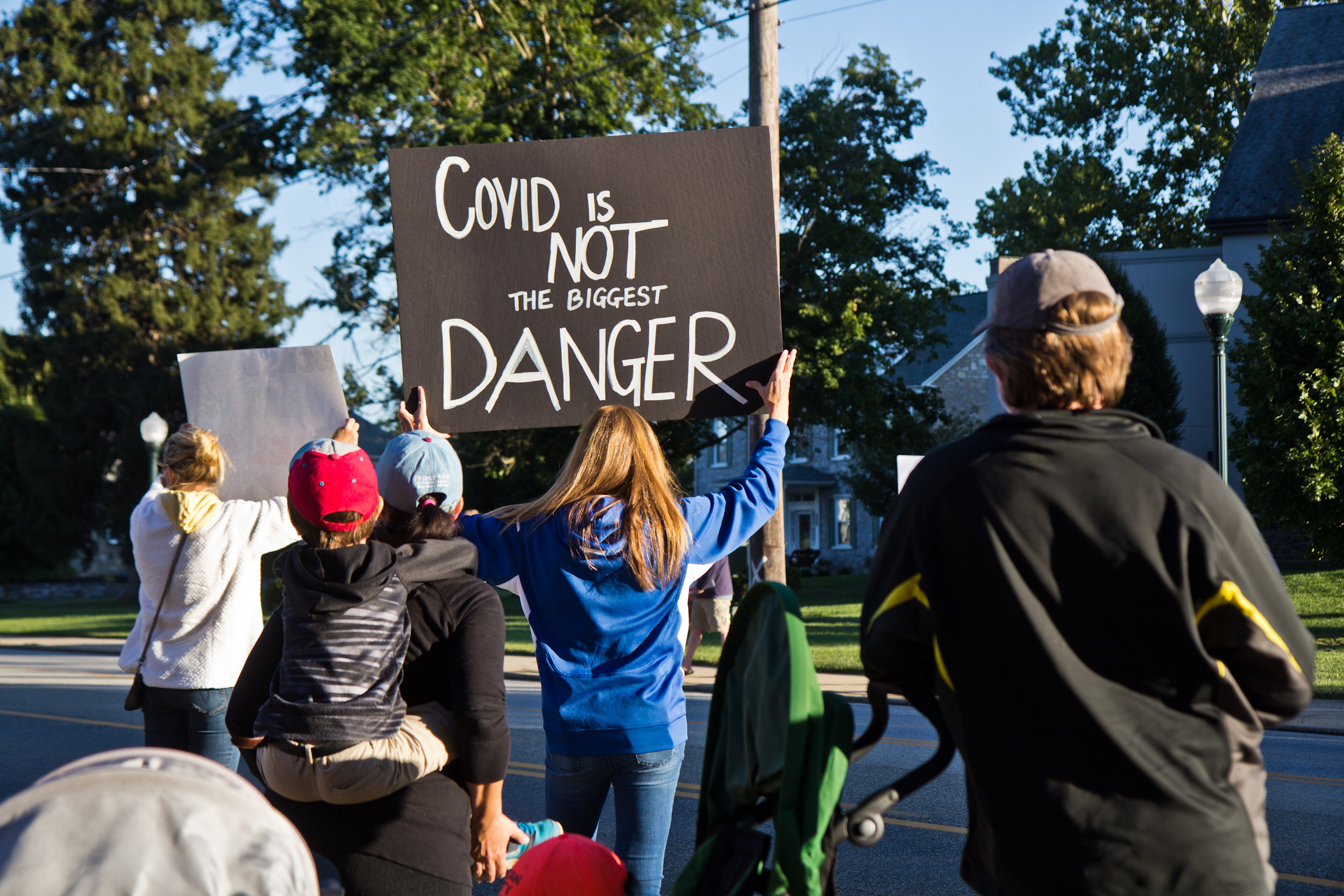 ‘No more Zoom’: Chester County families rally against virtual school