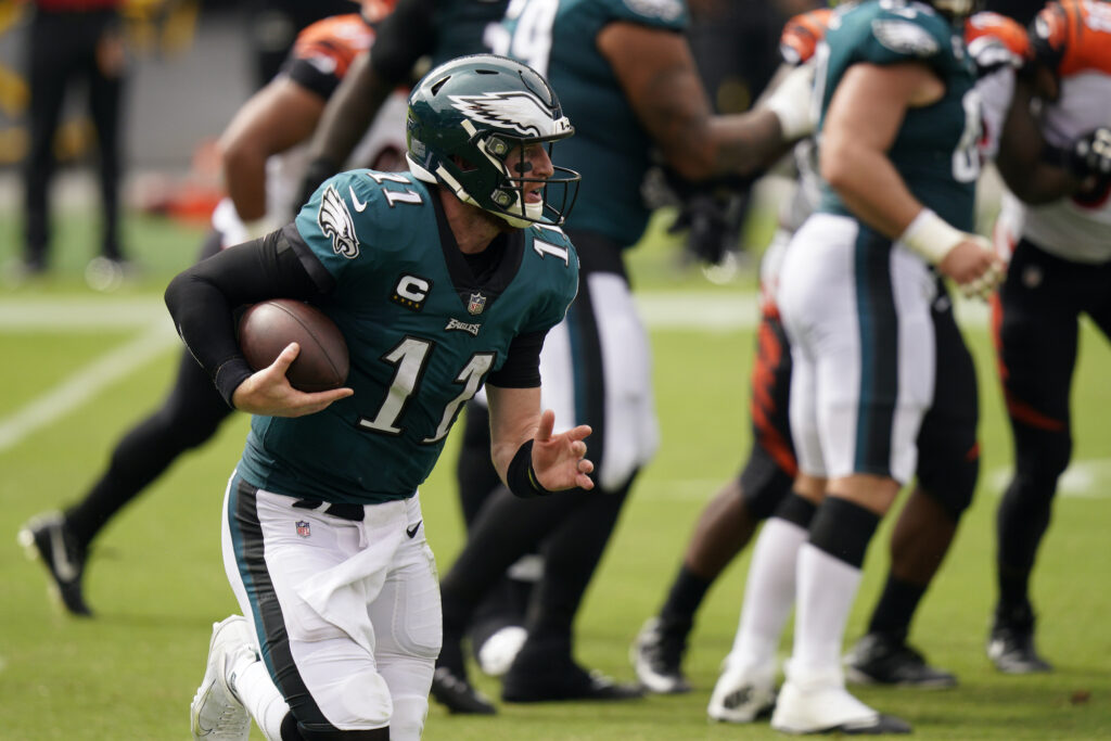 Philadelphia Eagles’ Carson Wentz Philadelphia Eagles' Carson Wentz