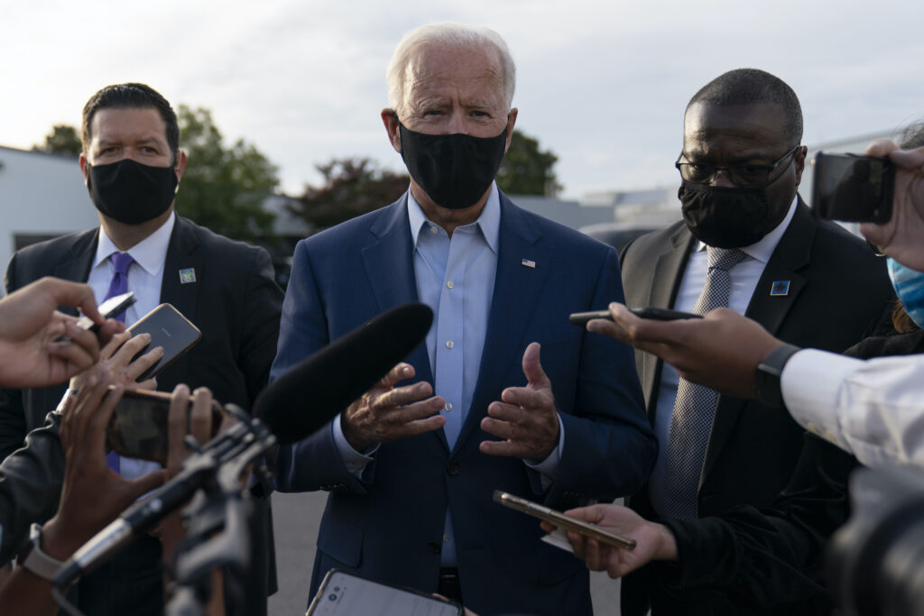 Democratic presidential candidate former Vice President Joe Biden Democratic presidential candidate former Vice President Joe Biden