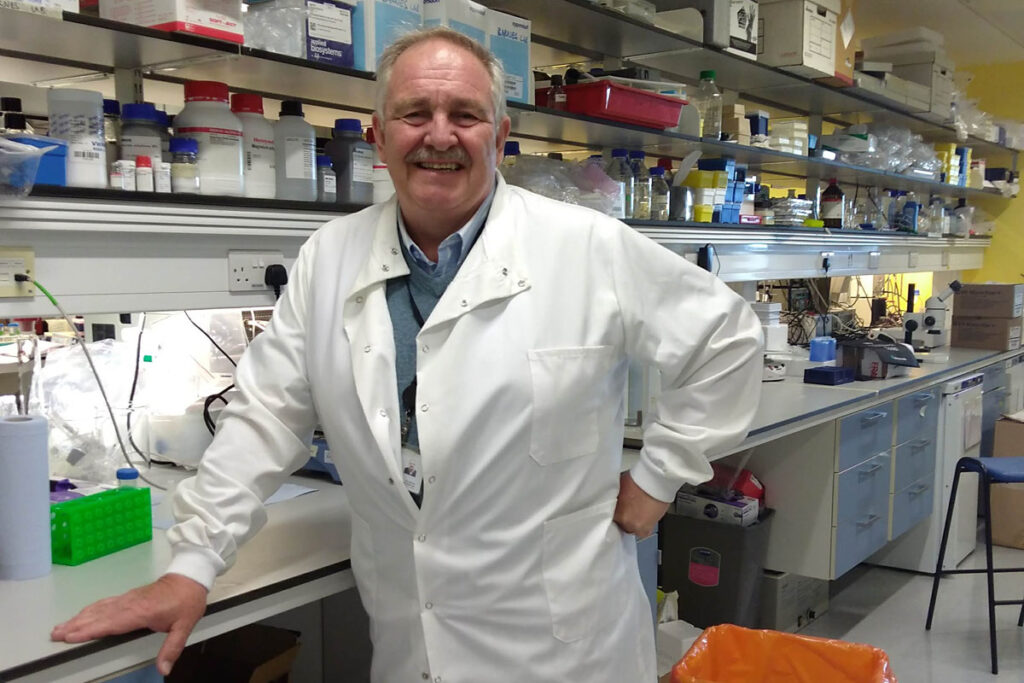 David Nutt synthetic alcohol 1200 David Nutt, professor of neuropsychopharmacology at Imperial College London, is developing an alternative to alcohol that may hold the promise of a buzz without the hangover. (Image courtesy of David Nutt)