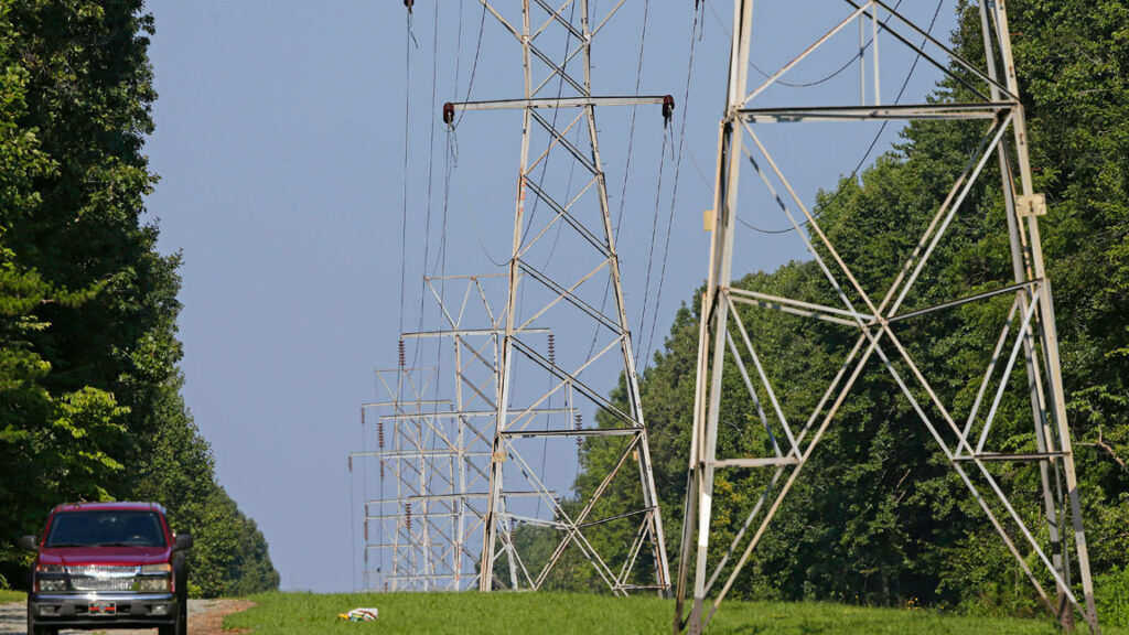 Electric-power-grid-transmission-lines Electric power grid transmission lines