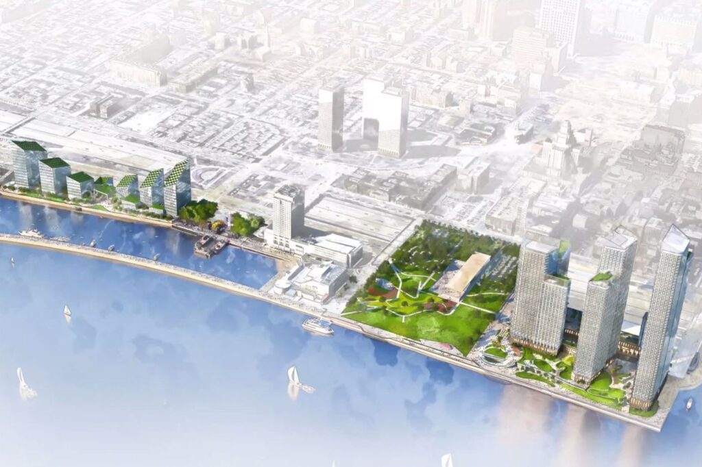 Durst plan for Penn’s Landing Durst plan for Penn's Landing