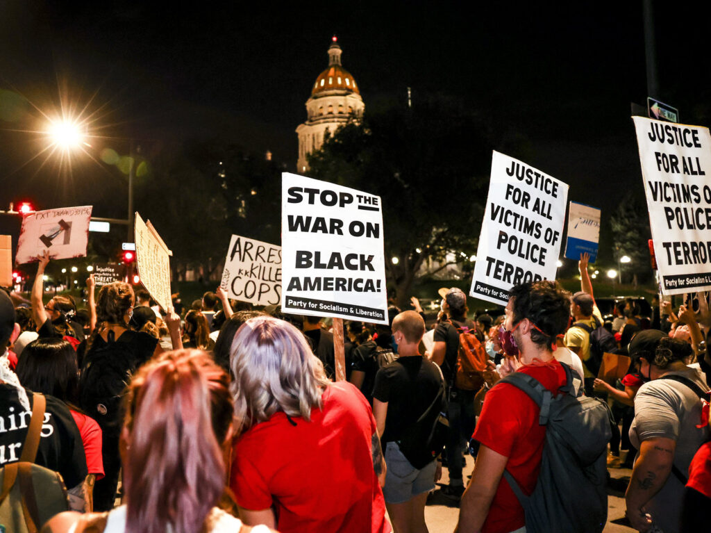 Protests Erupt Across U.S. After Charges In Death Of Breonna Taylor Are Announced People protest the grand jury decision in the Breonna Taylor case