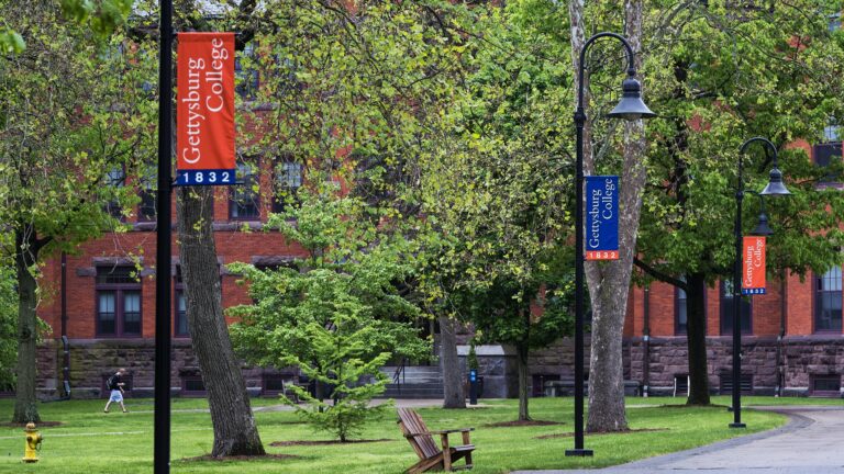 Gettysburg College has ordered all of its students to remain at their residences and moved all classes online in measures that began Tuesday.
(John Greim/LightRocket via Getty Images)