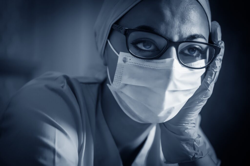 main bigstock-Portrait-Of-A-Young-Female-Med-383845460 As some hospitals became overwhelmed during the early days of the pandemic, educational requirements for residents in especially hard-hit regions were suspended. (Alexandru Nika / Big Stock Photo)