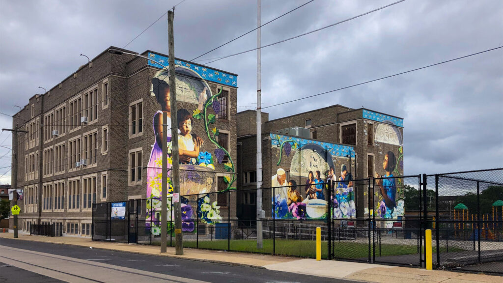 St. Malachy School in North Philadelphia
