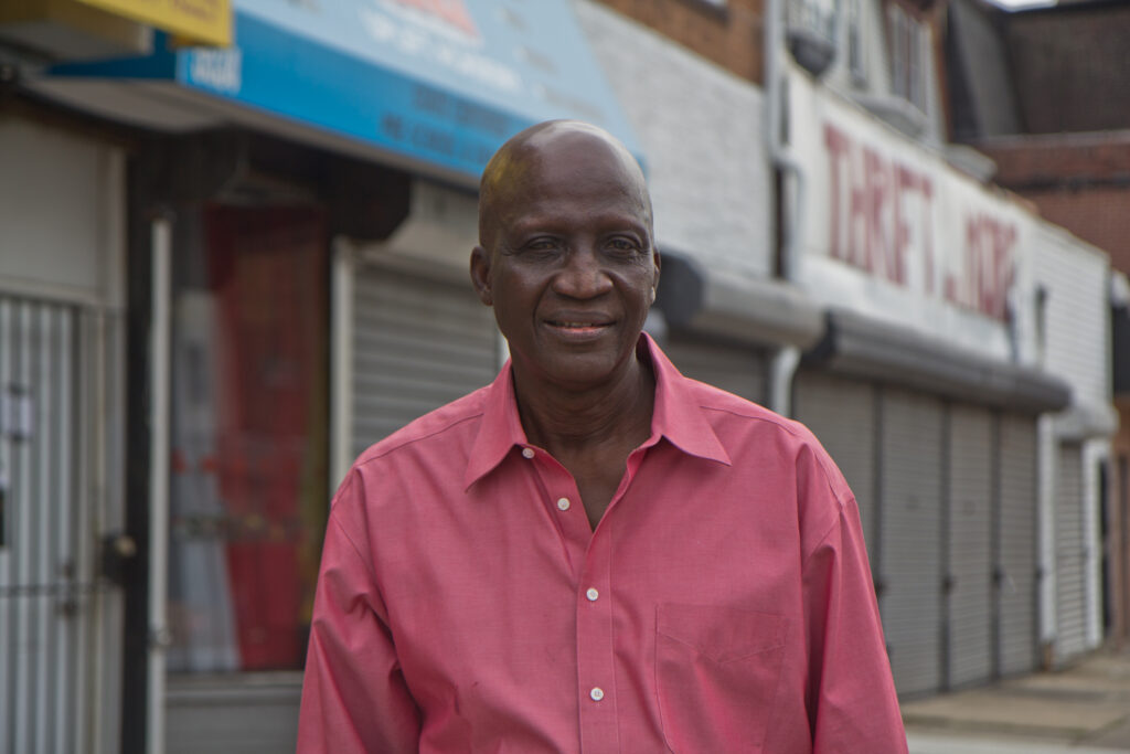 2020 10 28 k paynter first time immigrant voters-4 Voffee Jabateh poses for a photo