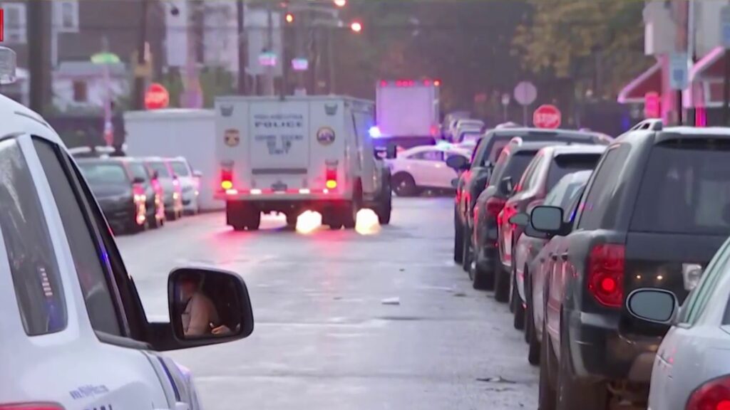 Man-Shot-and-Killed-by-Police-in-West-Philadelphia- Locust and South 61st streets, where police shot and killed a man on Monday