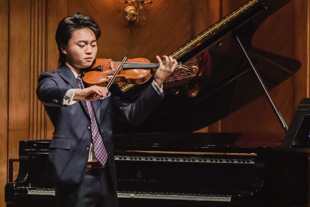 Ray Ushikubo On Stage at Curtis