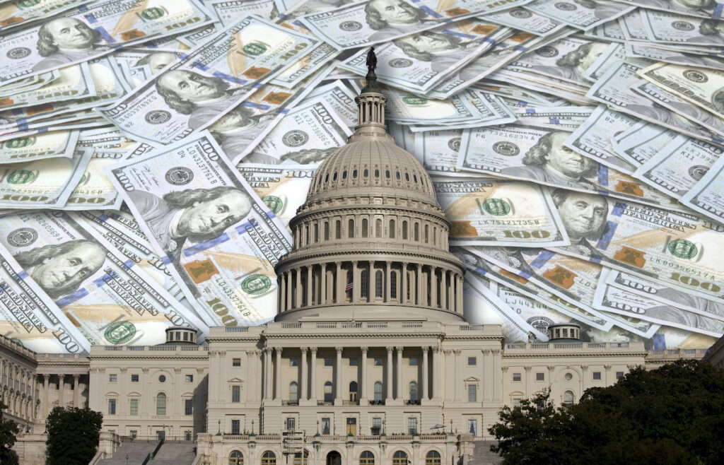 Congress spending you cash and wasting your money.