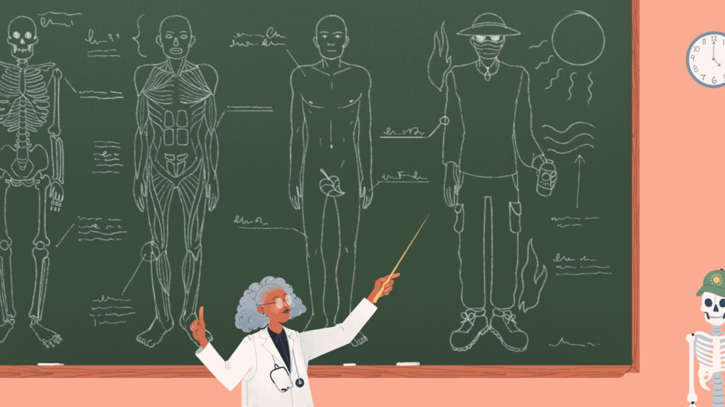 A recent push, backed by the American Medical Association, has encouraged teaching medical students about health risks tied to a warming planet.